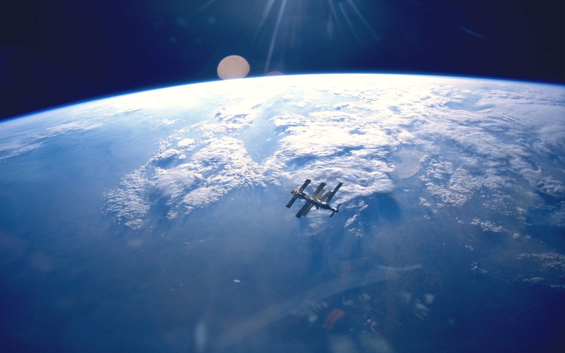 Earth, Space, Mir, Mir Space Station Wallpapers HD / Desktop and Mobile