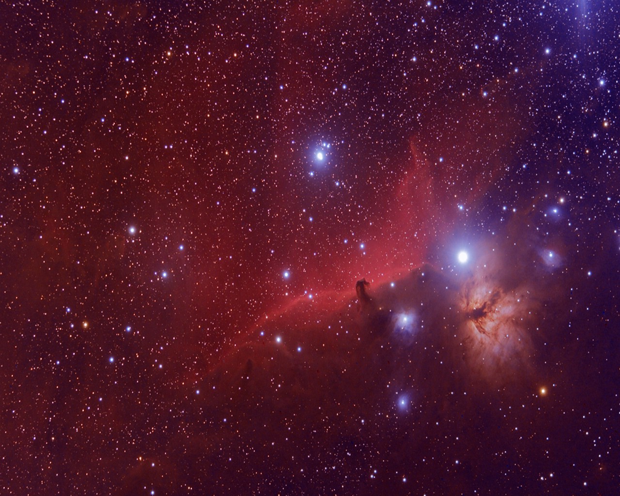 Horsehead Nebula, Nebula, Space, Stars Wallpaper