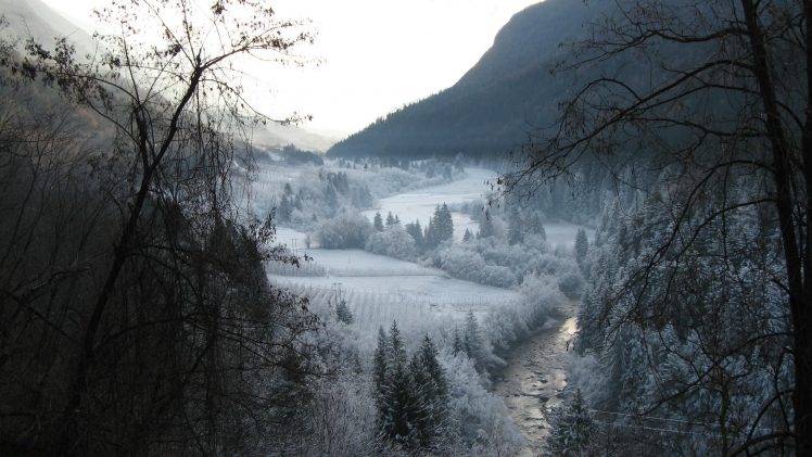 winter, Nature, Snow, Landscape HD Wallpaper Desktop Background