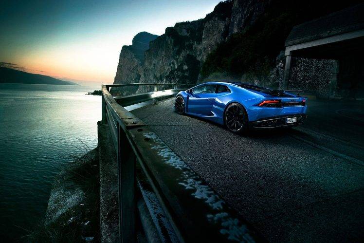Lamborghini, Lamborghini Huracan, Blue Cars, Vehicle HD Wallpaper Desktop Background