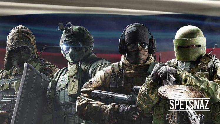 Rainbow Six: Siege, Tom Clancys, Ubisoft, Video Games, Special Forces, Spetsnaz HD Wallpaper Desktop Background