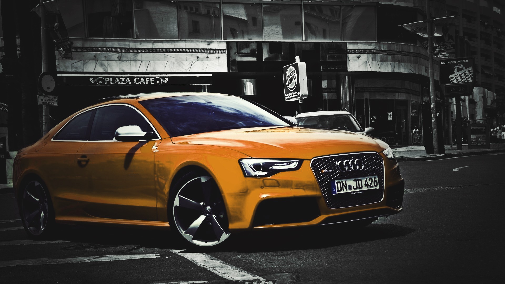 selective Coloring, Cars, Audi Wallpaper