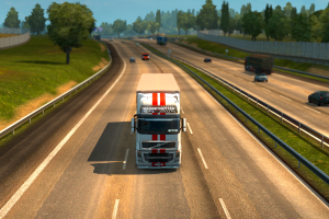video Games, Euro Truck Simulator 2, Highway, Trucks, Volvo FH16