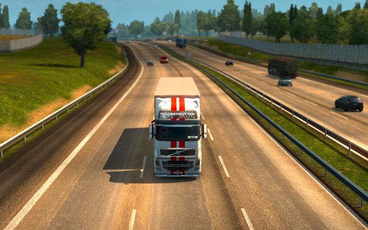 video Games, Euro Truck Simulator 2, Highway, Trucks, Volvo FH16 HD Wallpaper Desktop Background