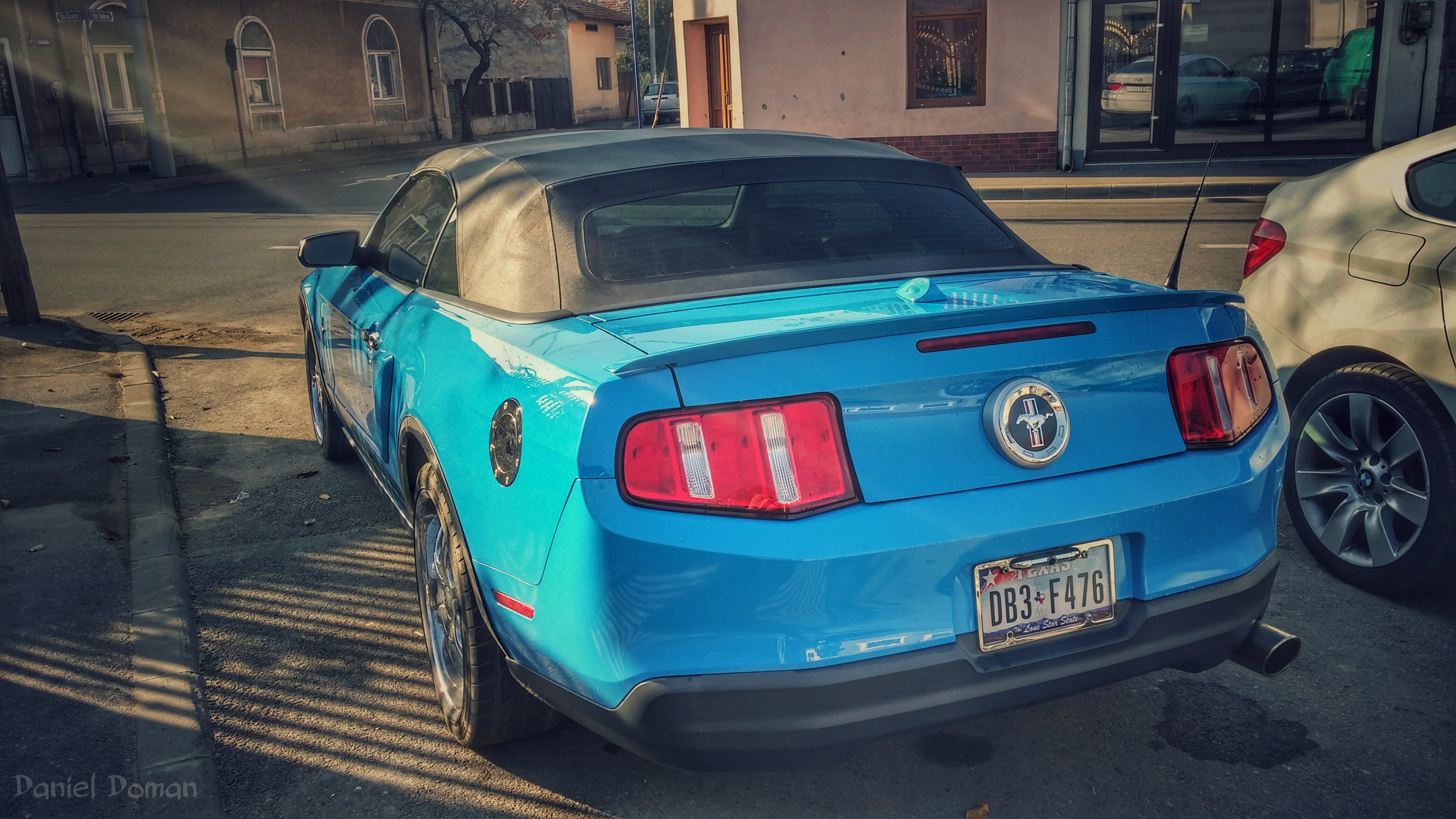 cars, Blue Cars, Ford, Ford USA, Ford GT, Ford Mustang, Muscle Cars, Racing, Race Cars, City, Urban, Urban Exploring, HDR, Street, Cabrio Wallpaper