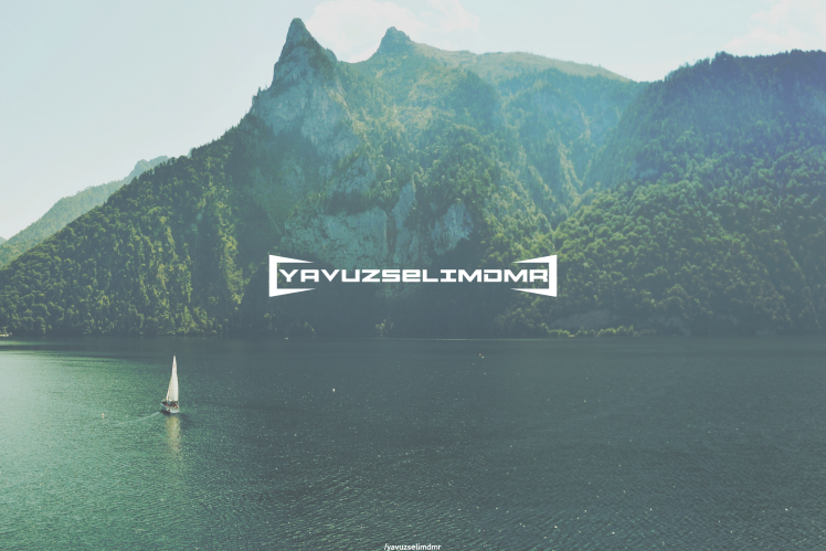water, Mountain, Landscape, Logo HD Wallpaper Desktop Background