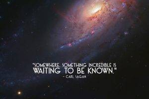 Carl Sagan, Space, Quote