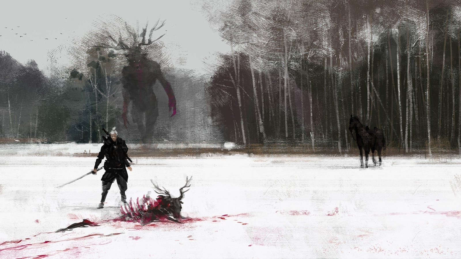 artwork, Fantasy Art, The Witcher 3: Wild Hunt, The Witcher, Video