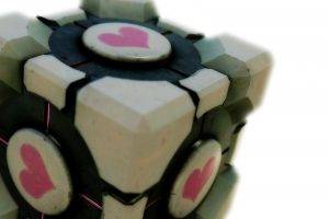 Companion Cube, Video Games, Portal, Portal 2