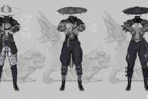 Mortal Kombat X, Concept Art, Digital Art, Artwork, Digital 2D, Video Games, Kung Lao