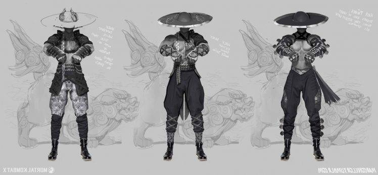 Mortal Kombat X, Concept Art, Digital Art, Artwork, Digital 2D, Video Games, Kung Lao HD Wallpaper Desktop Background