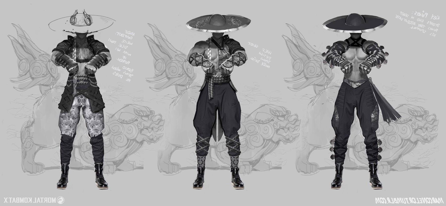 Mortal Kombat X, Concept Art, Digital Art, Artwork, Digital 2D, Video Games, Kung Lao Wallpaper