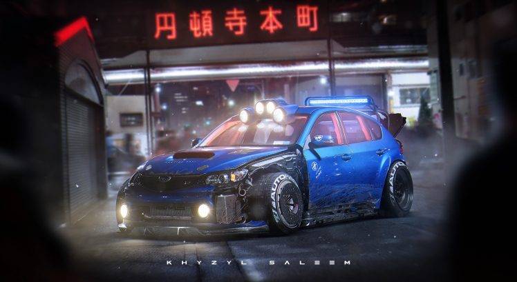 Khyzyl Saleem, Car, Subaru Impreza HD Wallpaper Desktop Background