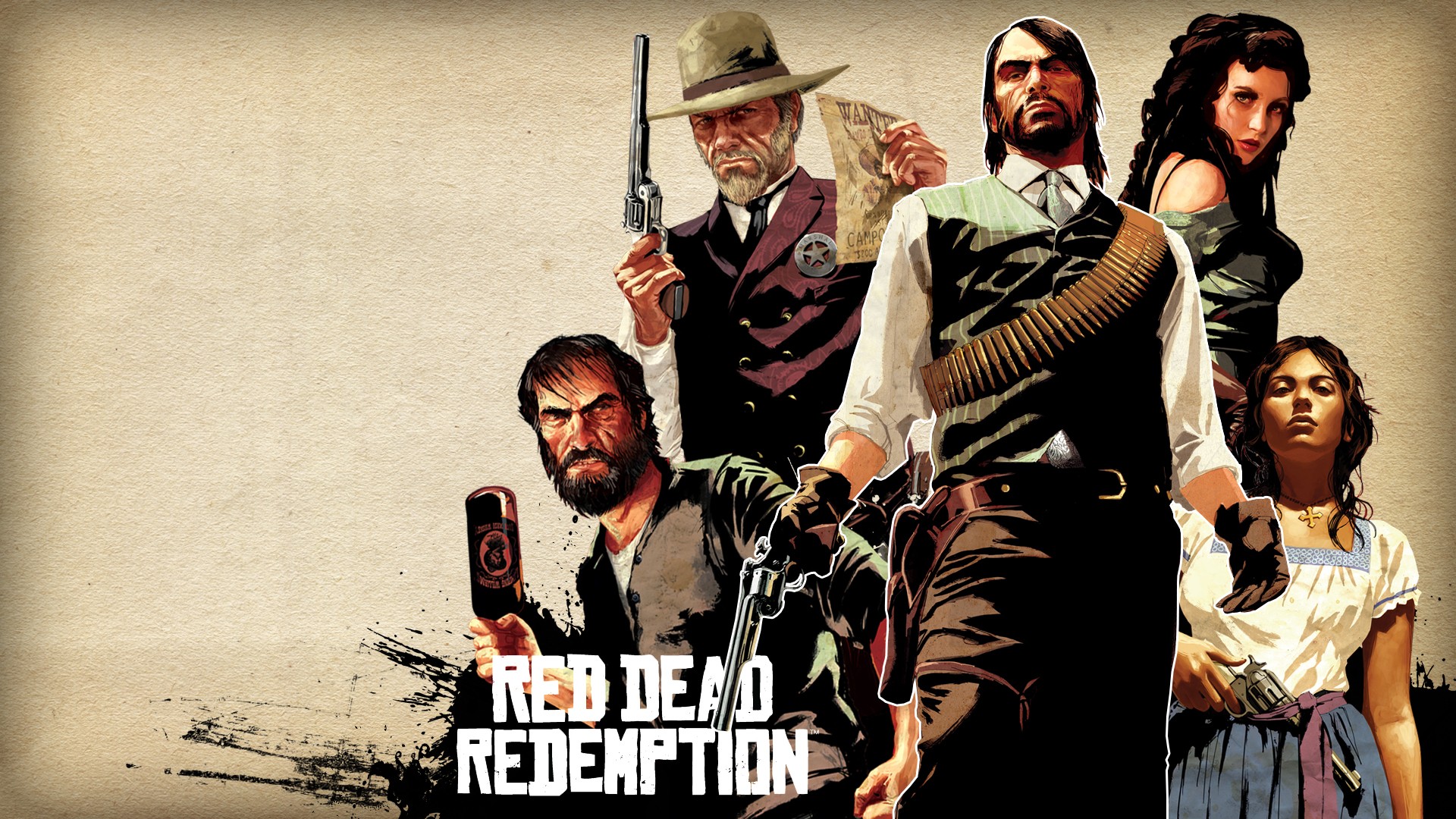 Red Dead Redemption, John Marston, Rockstar Games, Video Games, Western Wallpaper
