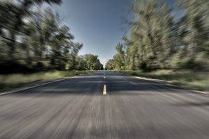landscape, Road, Speed Blur