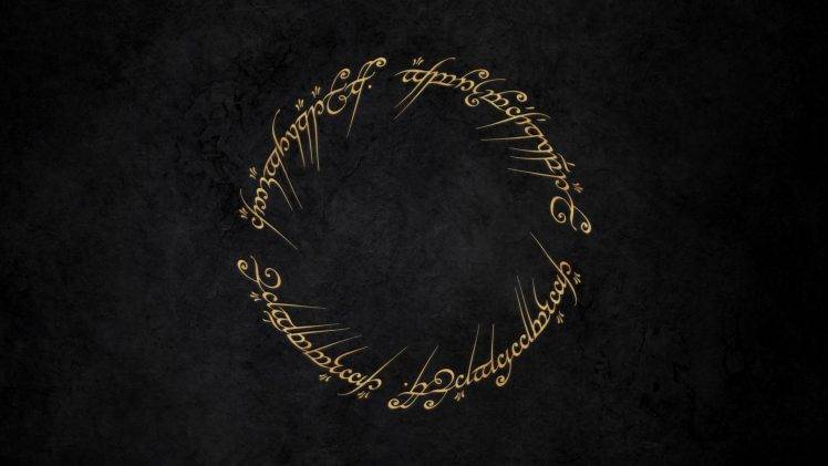 The Lord Of The Rings, The One Ring HD Wallpaper Desktop Background