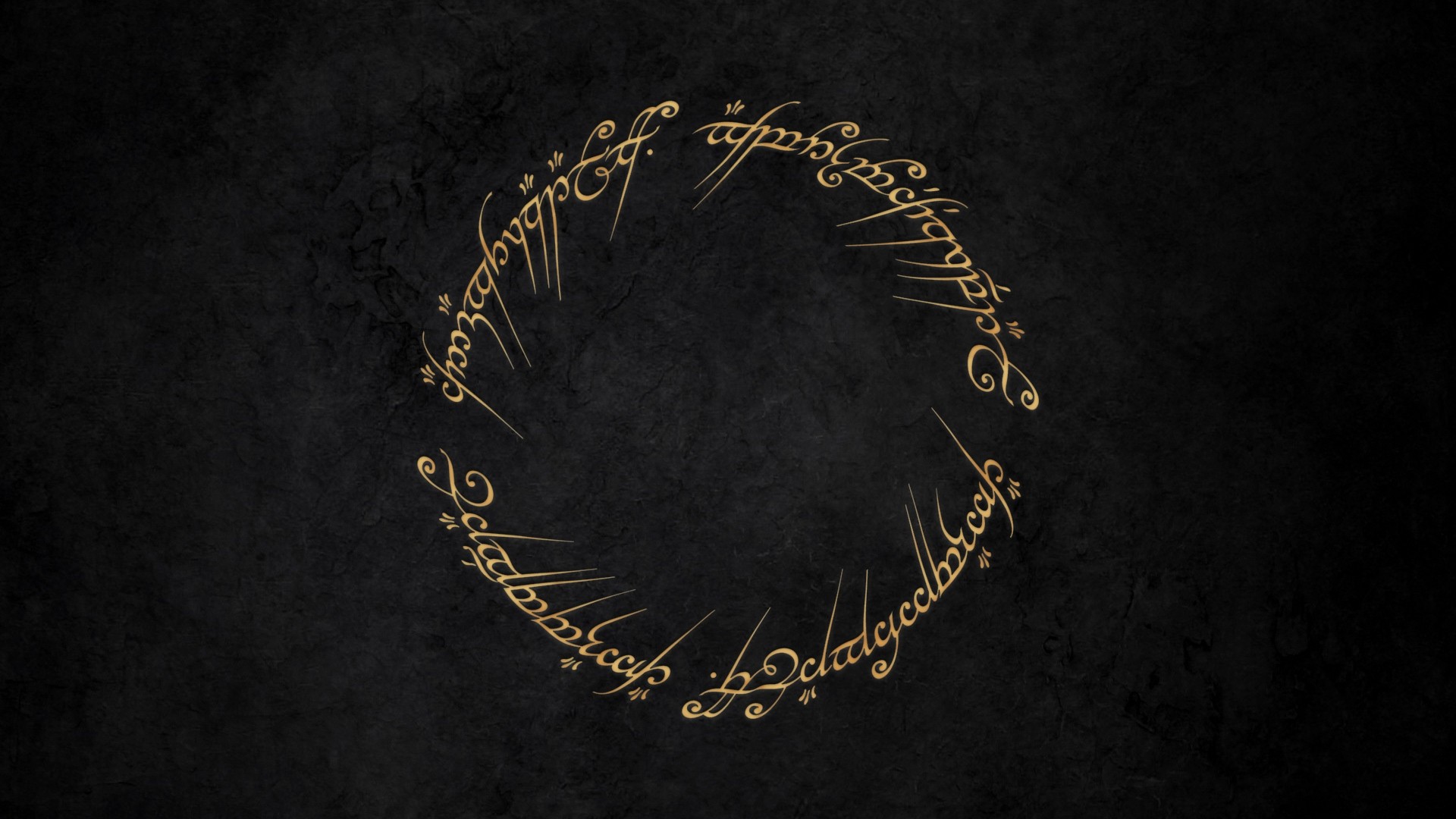 The Lord Of The Rings, The One Ring Wallpaper