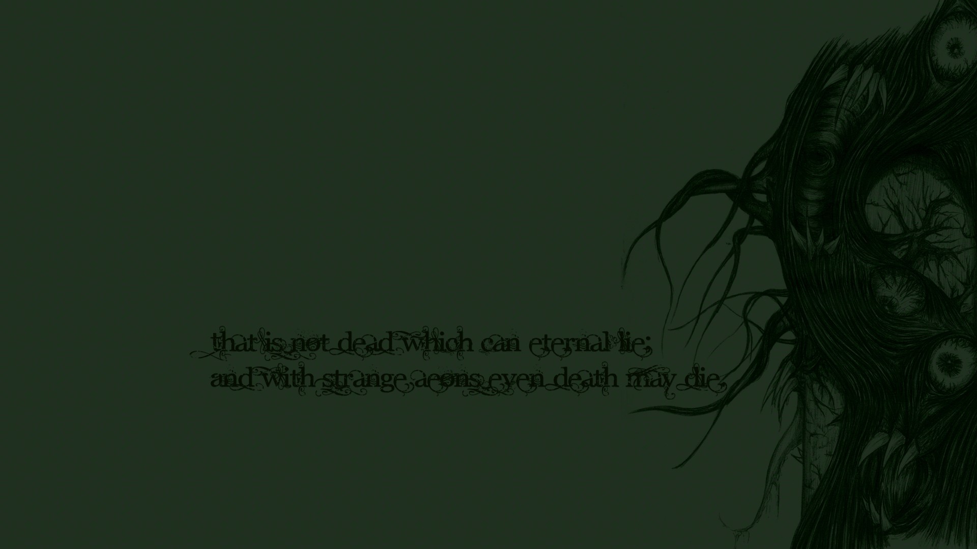 quote, Cthulhu Wallpaper
