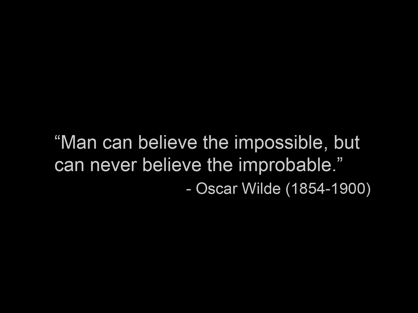 quote, Oscar Wilde Wallpaper