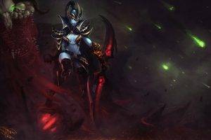 Dota, Defense Of The Ancient, Queen Of Pain, Phantom Assassin, Video Games