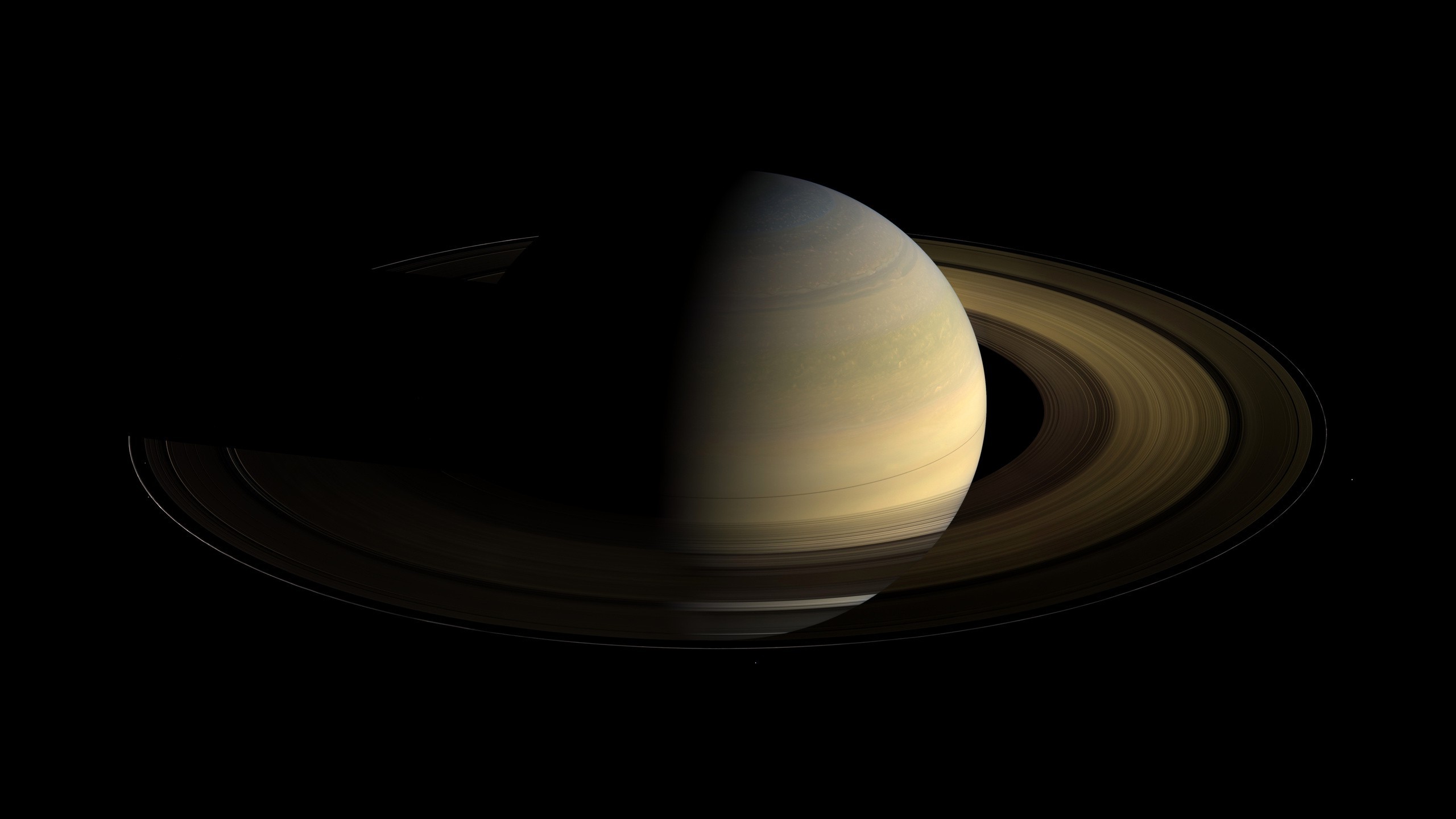 space, Universe, Planet, NASA, Saturn, Black Background, Minimalism Wallpaper