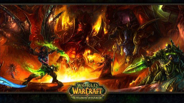 video Games, World Of Warcraft, Illidan Stormrage, Jaraxxus, Archimonde, Kaelthas HD Wallpaper Desktop Background