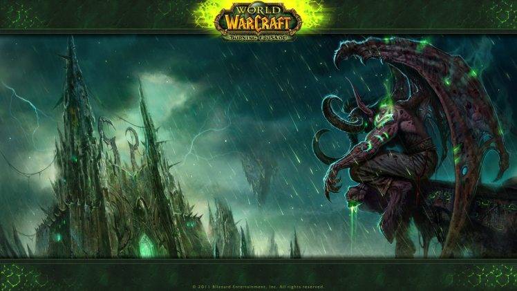 World Of Warcraft, World Of Warcraft: The Burning Crusade, Illidan Stormrage HD Wallpaper Desktop Background