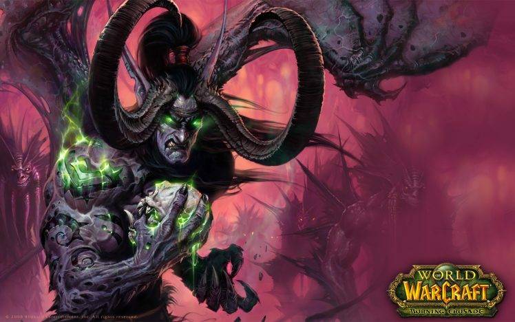 World Of Warcraft, World Of Warcraft: The Burning Crusade, Illidan Stormrage HD Wallpaper Desktop Background