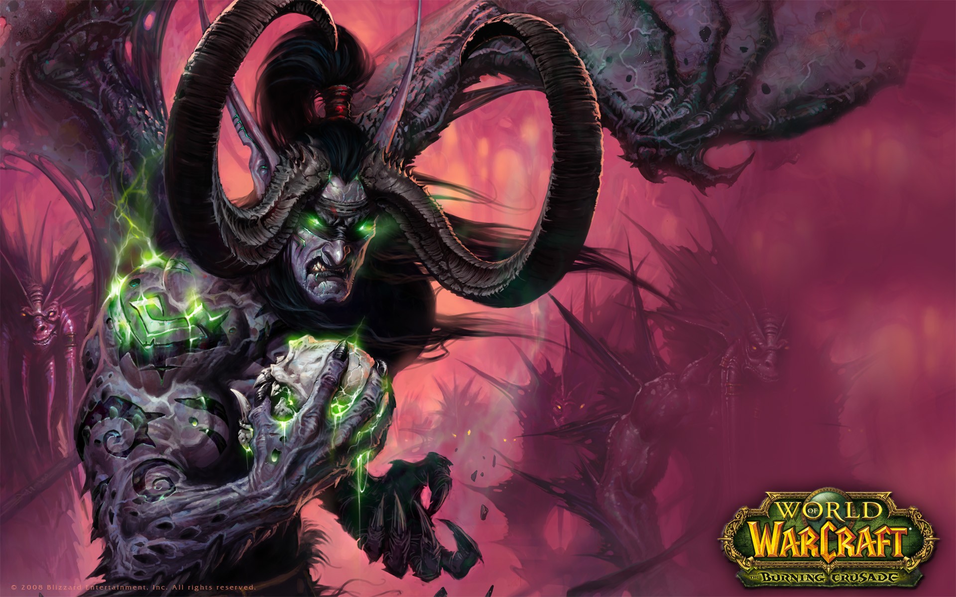 World Of Warcraft, World Of Warcraft: The Burning Crusade, Illidan Stormrage Wallpaper