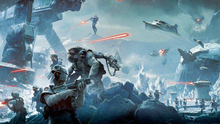 Star Wars: Battlefront, Star Wars, Video Games, Battle, Hoth, Soldier HD Wallpaper Desktop Background