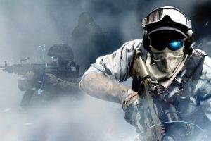 special Forces, Assault Rifle, Machine Gun, Smoke, Tactical, SCAR, Ghost Recon