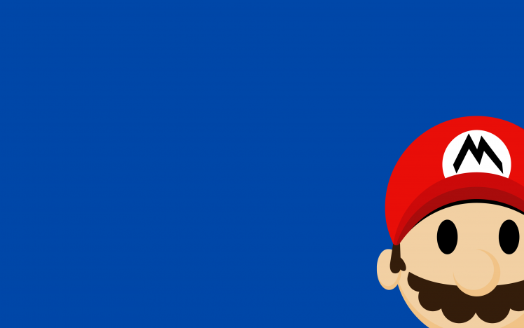 Mario Bros., Minimalism, Nintendo, Video Games HD Wallpaper Desktop Background
