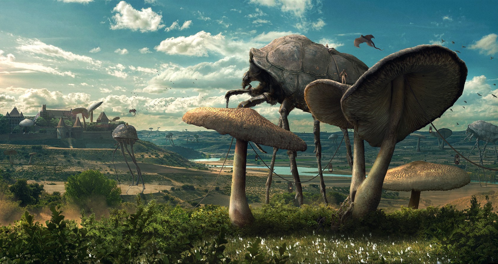 science Fiction, Insect, Parasite, Coexist, Nature, The Elder Scrolls III: Morrowind Wallpaper