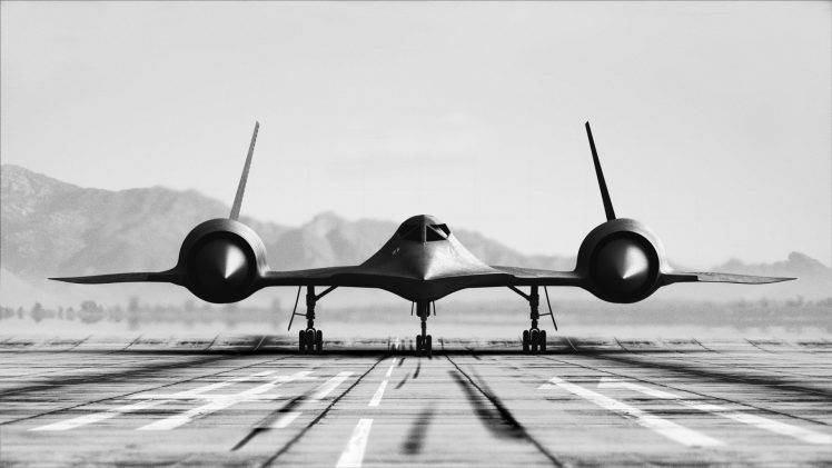Lockheed SR 71 Blackbird, Airplane, Military HD Wallpaper Desktop Background