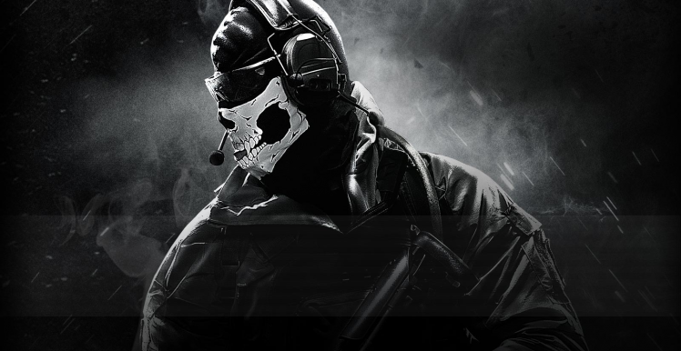 ghost, Call Of Duty, Black, White Wallpapers HD / Desktop and Mobile  Backgrounds