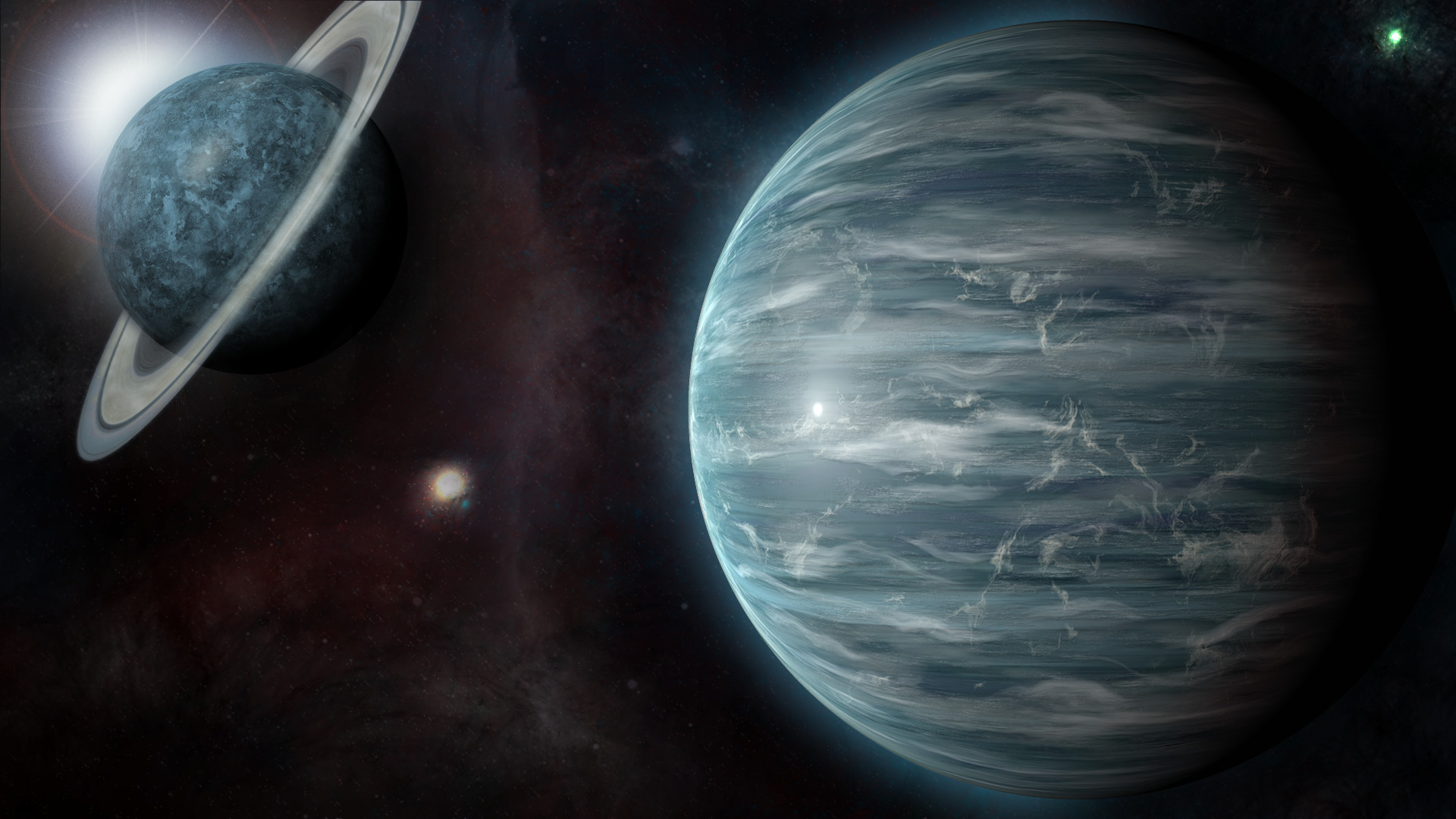 planet, Space Art Wallpaper