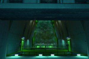 Mirrors Edge, City, Video Games, Green, Lights, Water, Lens Flare
