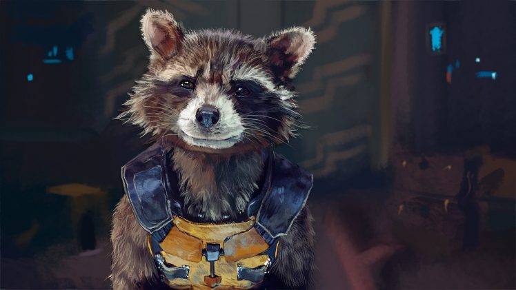 Guardians Of The Galaxy, Rocket Raccoon, Marvel Comics HD Wallpaper Desktop Background