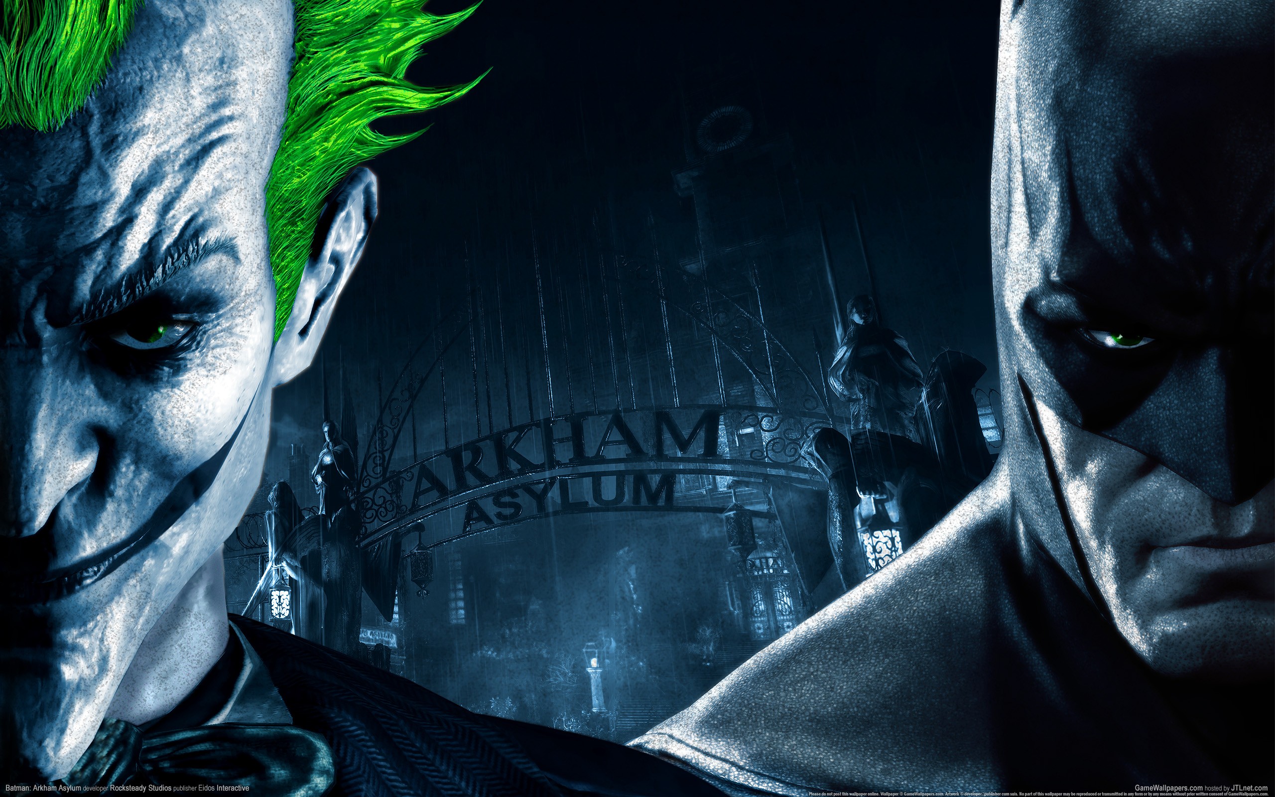Joker, Batman, Batman: Arkham Asylum, Video Games, Rocksteady Studios Wallpaper