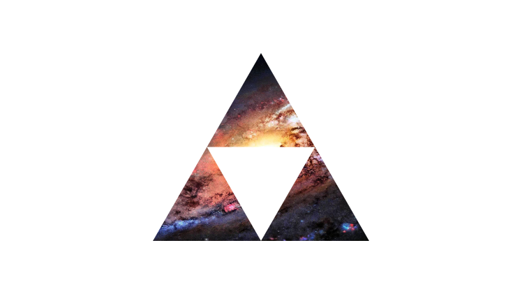 The Legend Of Zelda, Galaxy, Triforce HD Wallpaper Desktop Background