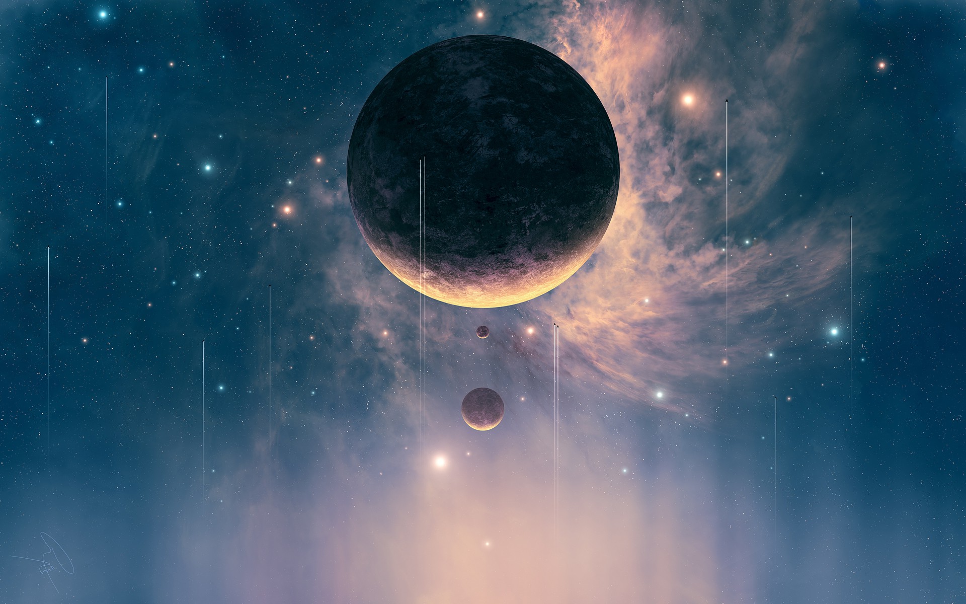 space, Planet, Universe, JoeyJazz Wallpaper