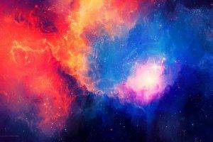 universe, Space, Galaxy, Stars, TylerCreatesWorlds, Nebula, Space Art