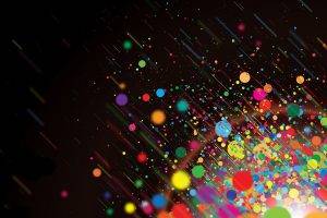 dots, Abstract, Colorful