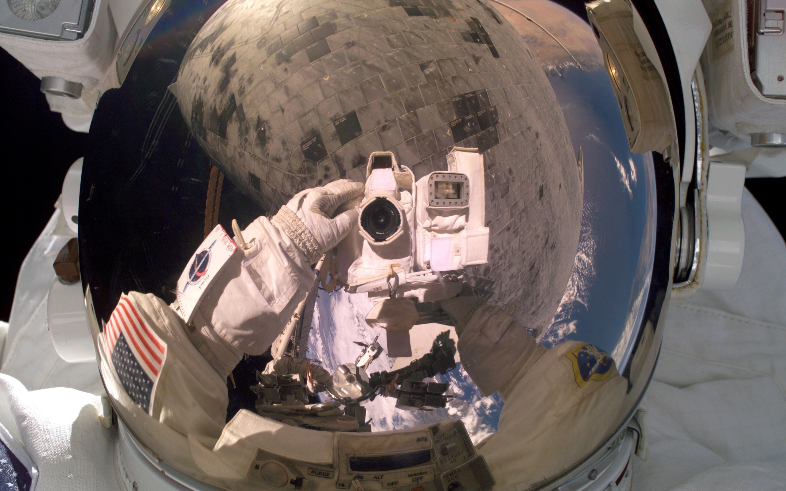 photography, Space, Astronauts, Space Suit, Camera