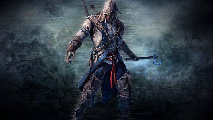 Assassins Creed, Axes, Video Games, Connor Kenway HD Wallpaper Desktop Background