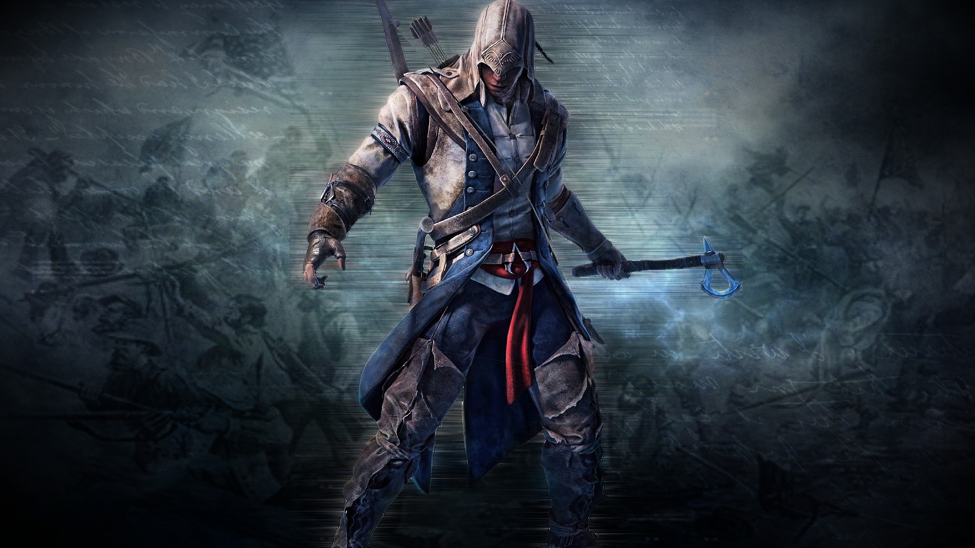 Assassins Creed, Axes, Video Games, Connor Kenway 