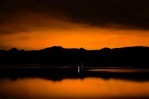 landscape, Photography, Nature, Water, Lake, Dark, Reflection, Orange