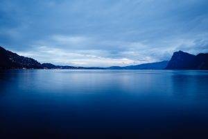 landscape, Photography, Lake, Blue, Water, Switzerland