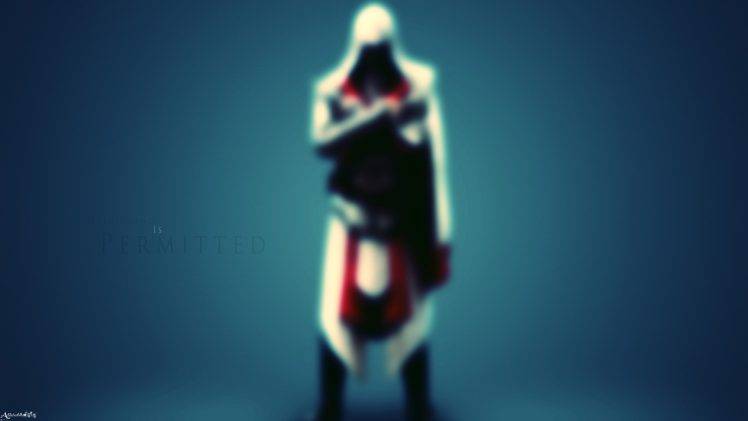 Assassins Creed, Assassins Creed: Brotherhood, Ezio Auditore Da Firenze, Blurred HD Wallpaper Desktop Background