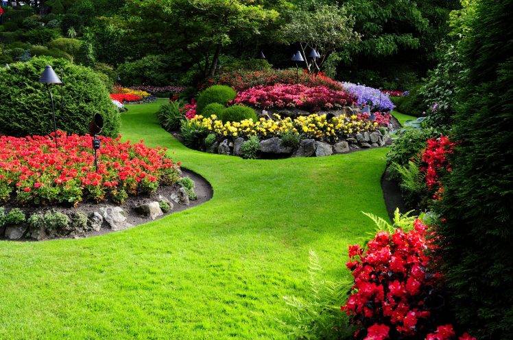 nature, Flowers, Garden, Landscape HD Wallpaper Desktop Background